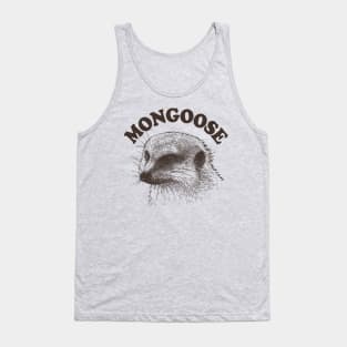 Mongoose Lover Retro Design Tank Top